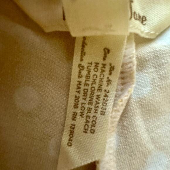 Matilda Jane Make Believe School Bus Shorties 12 Yellow Polka Dot Knit Shorts - Picture 5 of 5